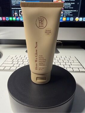 “Body By TPH” Here We Glow Now A Skin Blurring Shimmering Body Lotion.